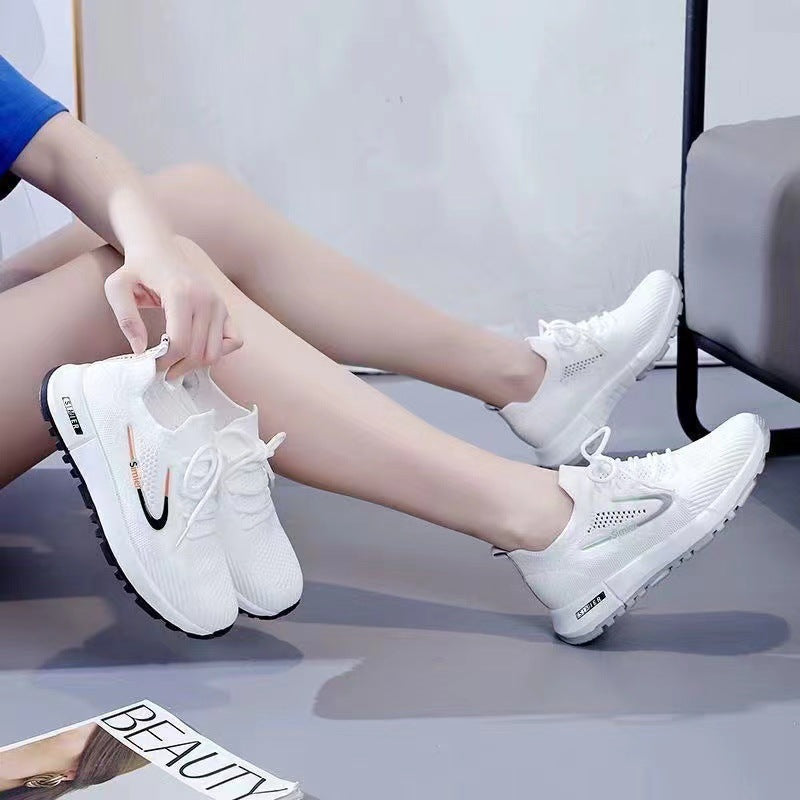 Export Wholesale Summer Women Shoes Casual Sneakers Running Shoes Ultra Light Student Shoes Women