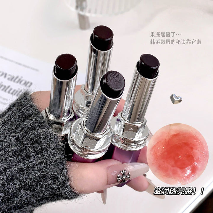 kakashow持妆黑口红滋润显色不易沾杯显白素颜氛围感变色黑色唇膏