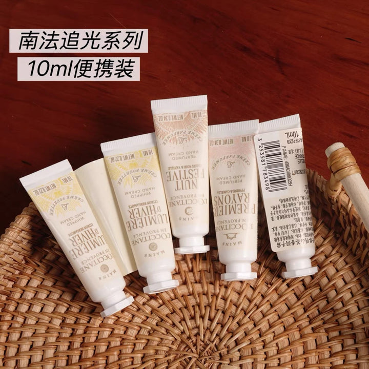 L'OCCITANE Hand Cream 10 ml Sample Set - Cherry Blossom Shea Butter Camellia Citrus