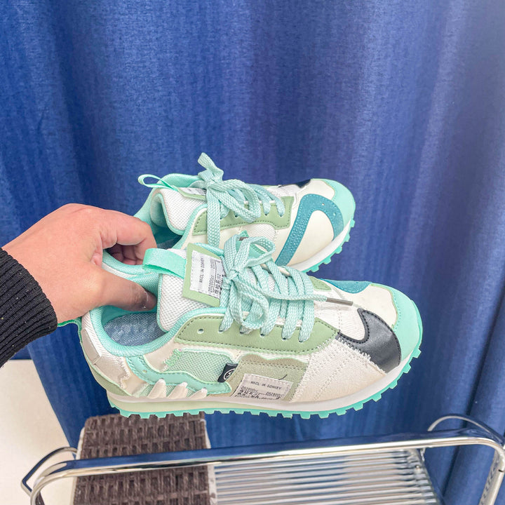 Unique Vintage Shoes Women New Casual Running Shoesins Versatile Sneakers