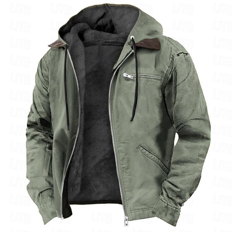 Cotton Casual Men Jacket Men's Cotton
