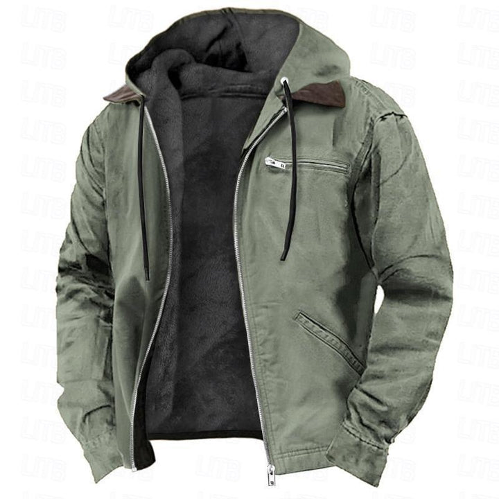 Cotton Casual Men Jacket Men's Cotton