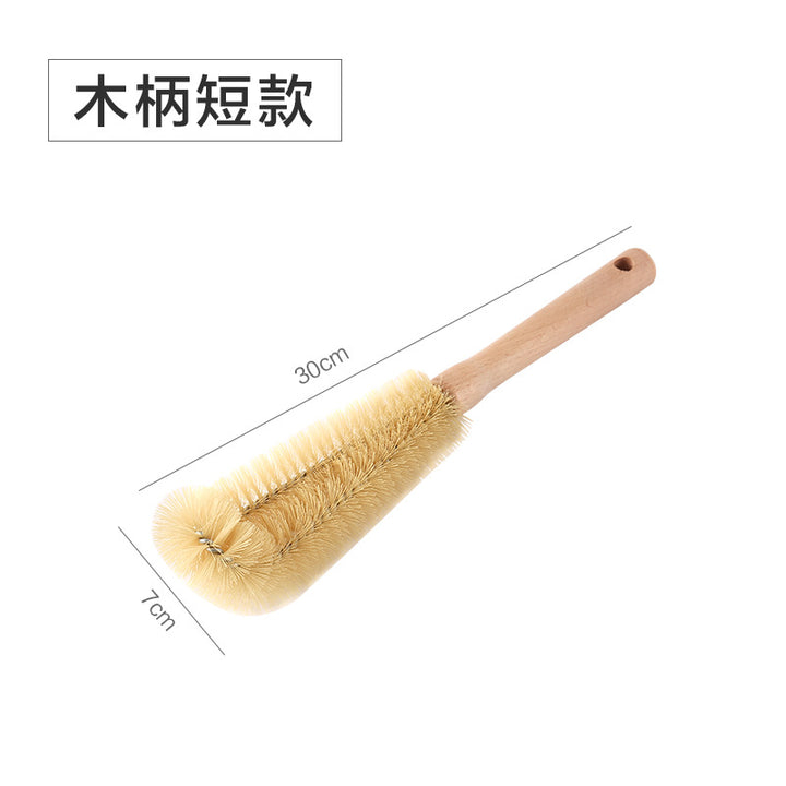 长柄杯刷套装厨房无死角清洁茶渍神器洗水杯瓶子暖壶的刷子奶瓶刷