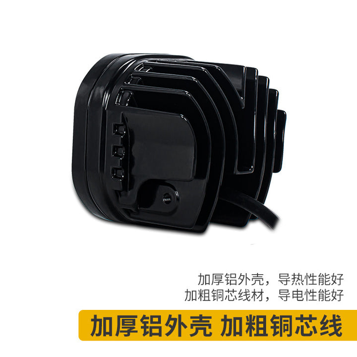3 Inch Square 4-Leaf Clover __NS 73__ Headlight – Waterproof Off-Road Motorcycle Spotlight