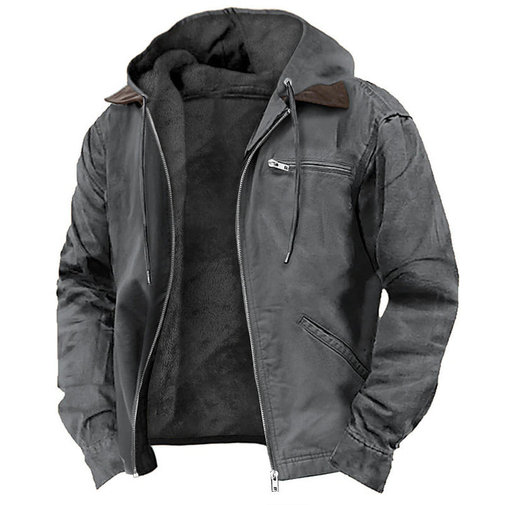 Cotton Casual Men Jacket Men's Cotton