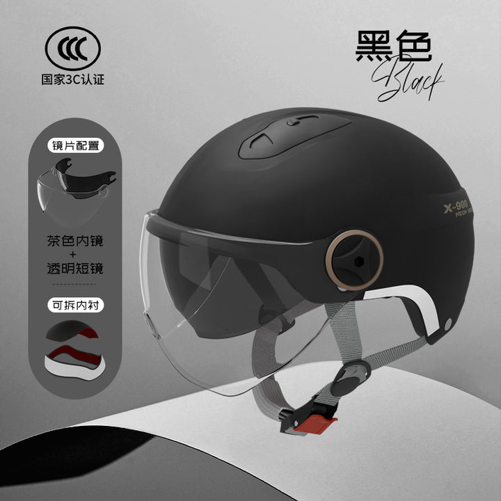 3 c Motorcycle Helmet Men's Women's