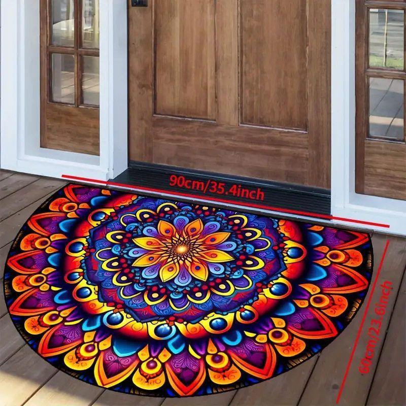 temu Vintage Floor Mat Entryway Entryway Stain Resistant Floor Mat