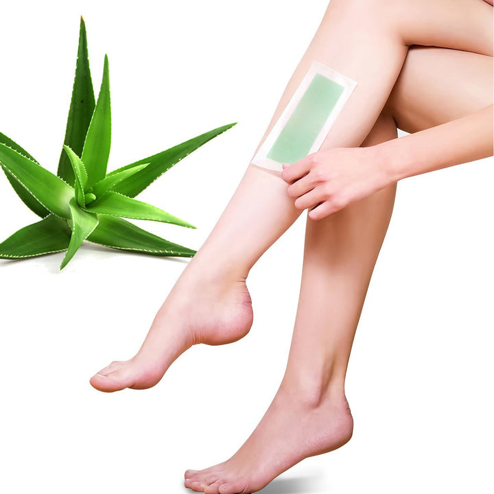 Lip & Underarm Double-Sided Wax Strips – Disposable Non-Woven Hair Removal Wax Paper