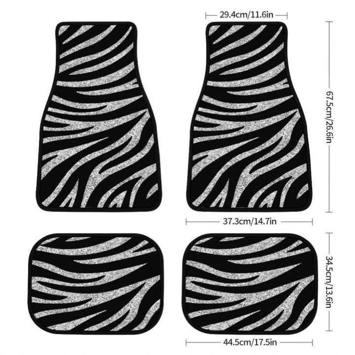 Vintage Car Foot Mat Carpet 4 Piece Set Stain Resistant Floor Mat TEMUFoot Mat Wholesale
