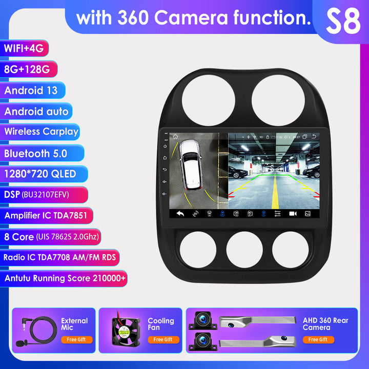 For jeep 10-16 Car dvd