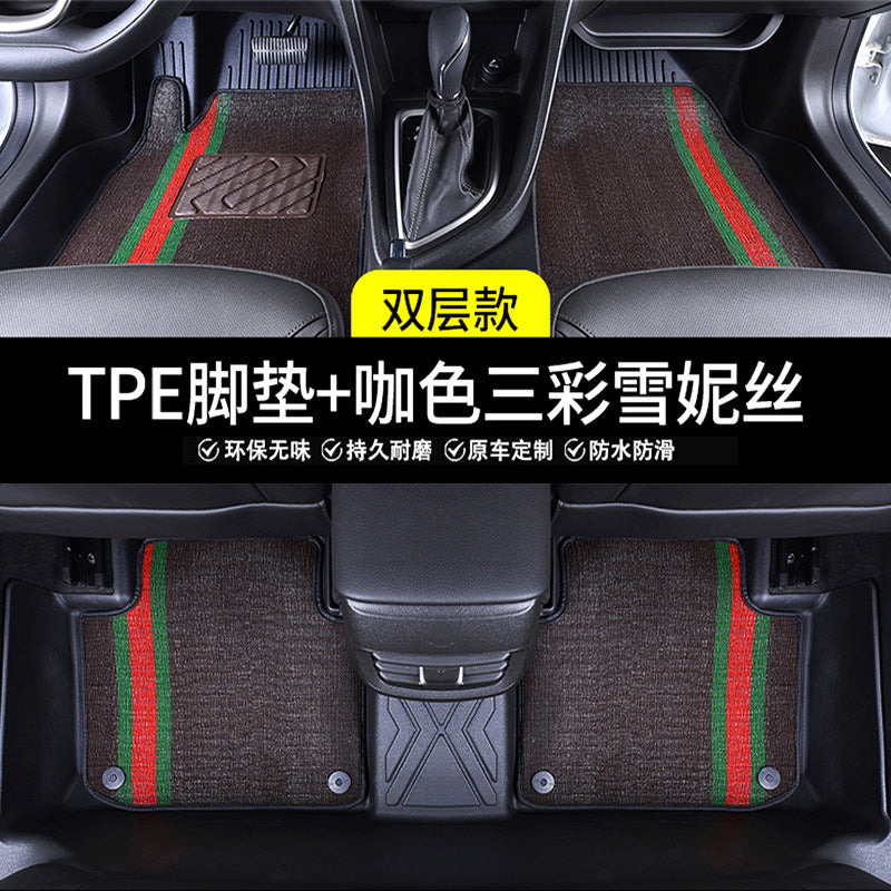 Universal TPE Car Floor Mat – Full Surround Odour-Free Waterproof Interior Pad