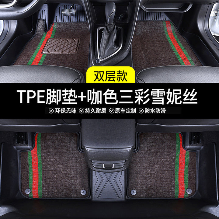 Universal TPE Car Floor Mat – Full Surround Odour-Free Waterproof Interior Pad
