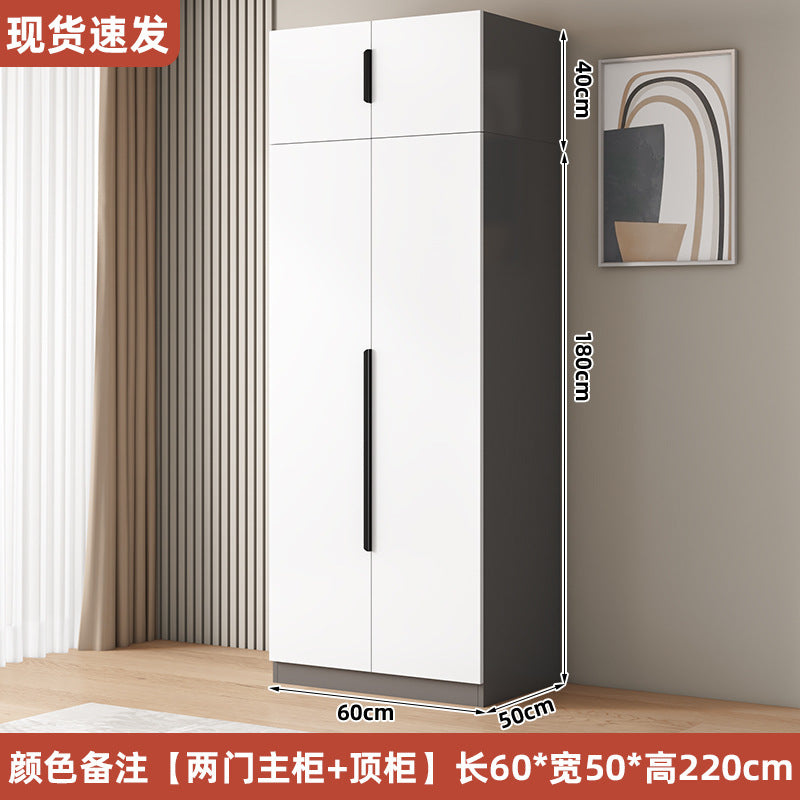 衣柜家用卧室型实木质儿童衣橱工厂直销简易组装出租房用经济柜子