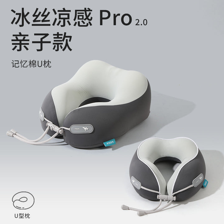 Memory Foam U Travel Neck Pillow Portable Kids U