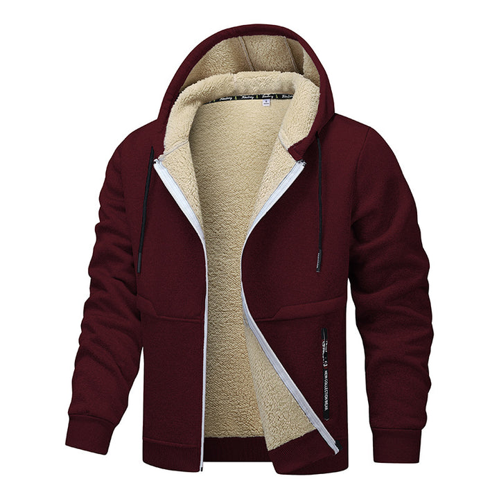 Fall/Winter Thickened Cardigan Hoodie Jacket