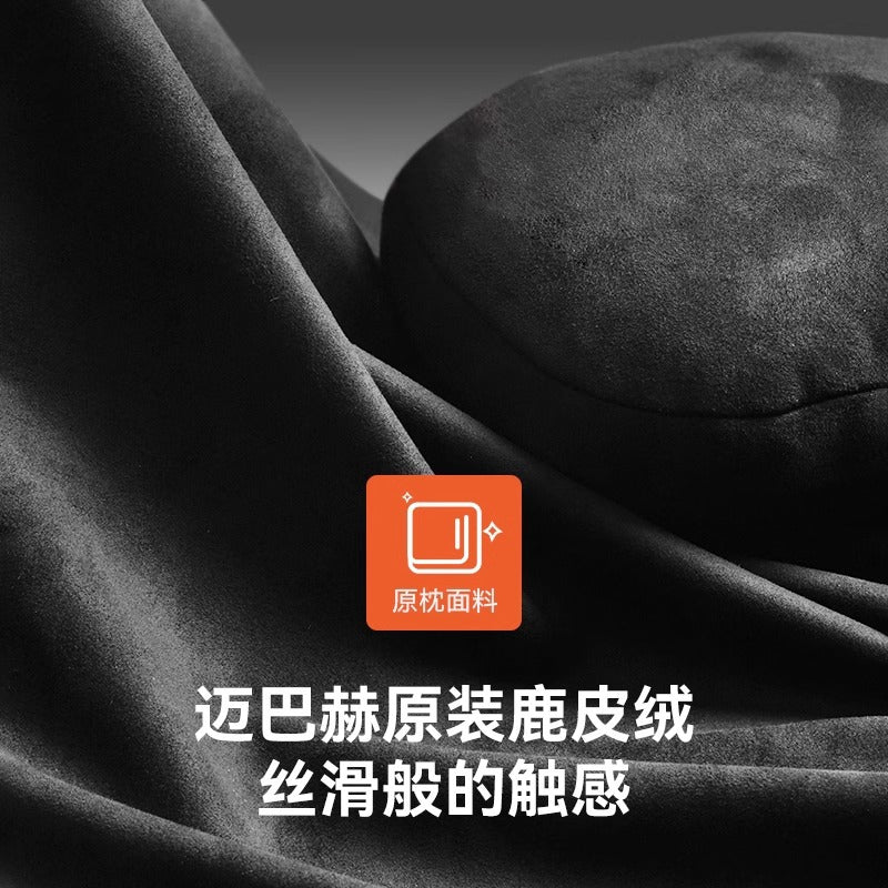 适用于汽车头枕腰靠护颈枕麂皮绒头枕靠枕汽车用品车用枕代发批发