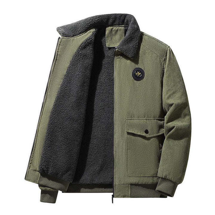 Fall/Winter Jacket Men's Thickened Casual Men Jacket