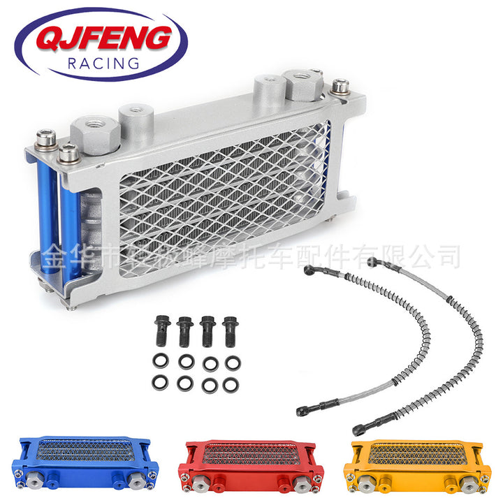 Off-Road Motorcycle 4-Layer Oil Cooler Radiator – 80 CC 140 CC __NS 97__ Monkey Bike Upgrade
