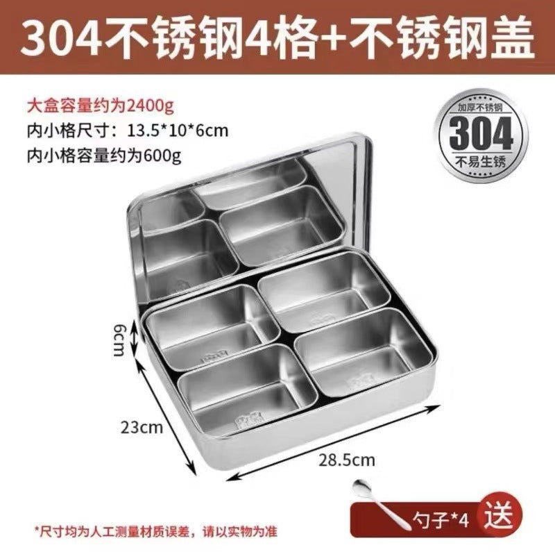 冰粉配料盒小料盒调料盒水果捞展示商用凉粉专用摆摊网红全套盒子