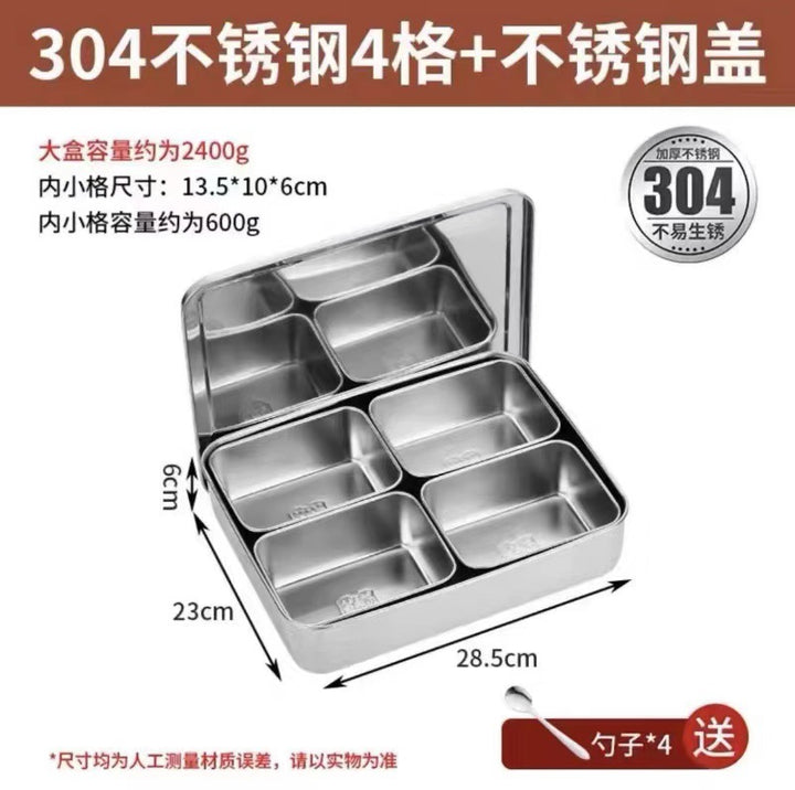 冰粉配料盒小料盒调料盒水果捞展示商用凉粉专用摆摊网红全套盒子