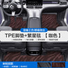 适用于奔驰Smart精灵1号3号5号TPE汽车脚垫全包围包门槛丝圈地垫