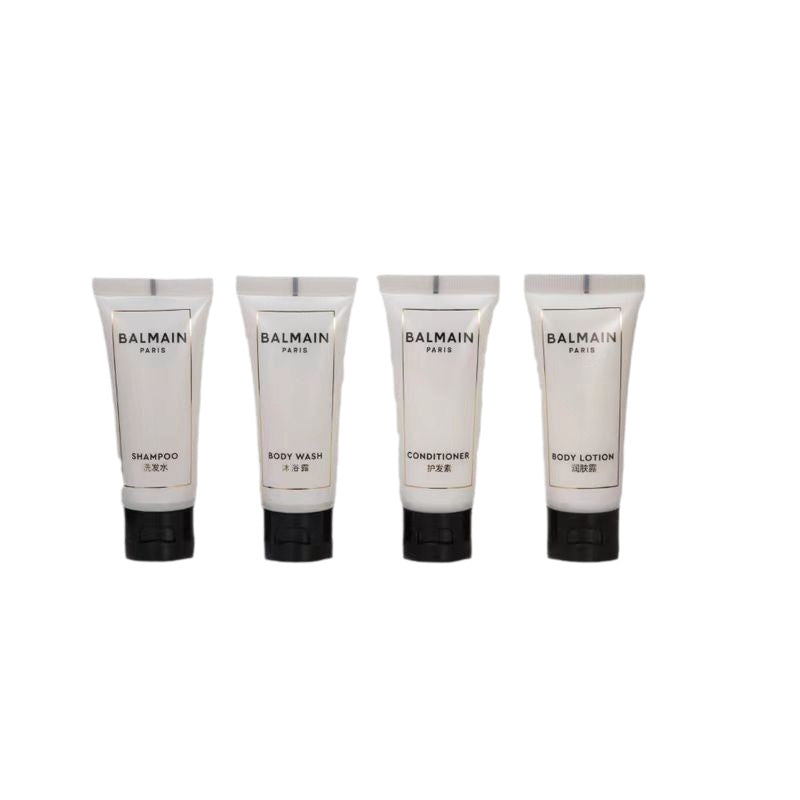 Balmain Paris Hotel Wash & Care Set 35 ml – Shampoo, Conditioner, Shower Gel & Soap