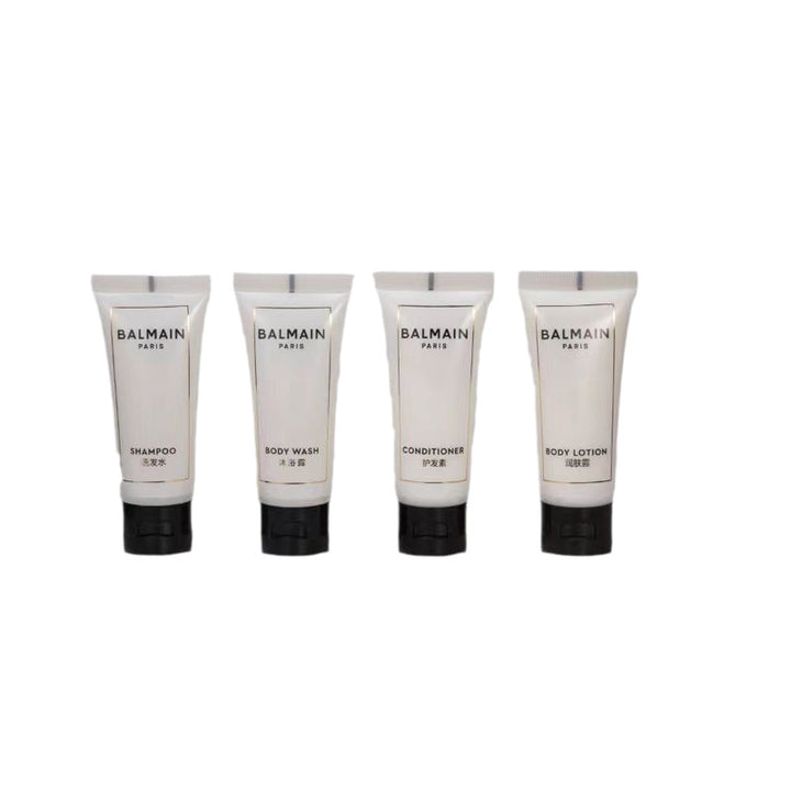 Balmain Paris Hotel Wash & Care Set 35 ml – Shampoo, Conditioner, Shower Gel & Soap