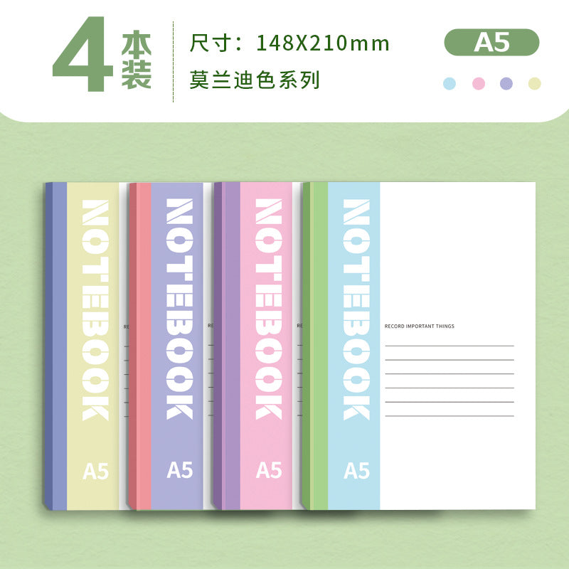 A 5/B 5 Notebook Journal – __NS 97__malist Softcover Notepad for Students & Office Use