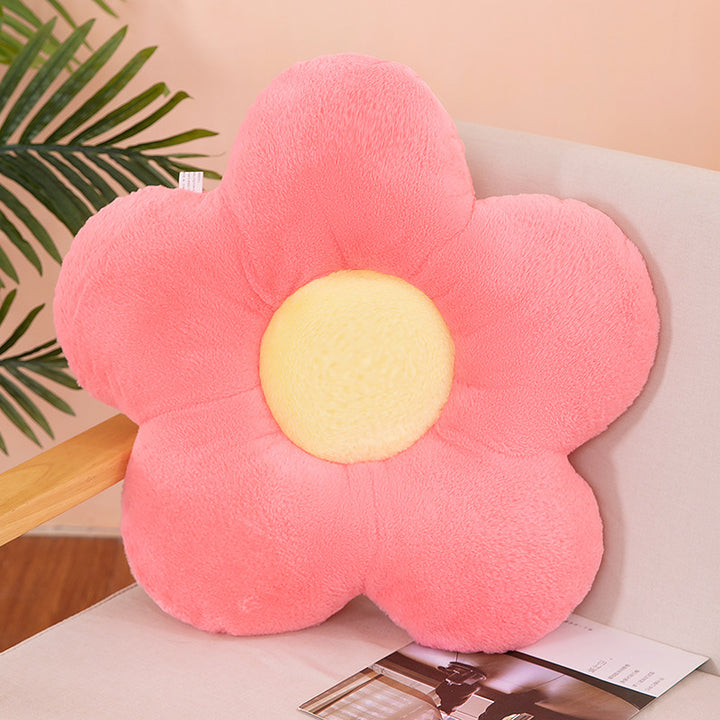 Flower Pillow Seat Cushion Bedroom Office Car