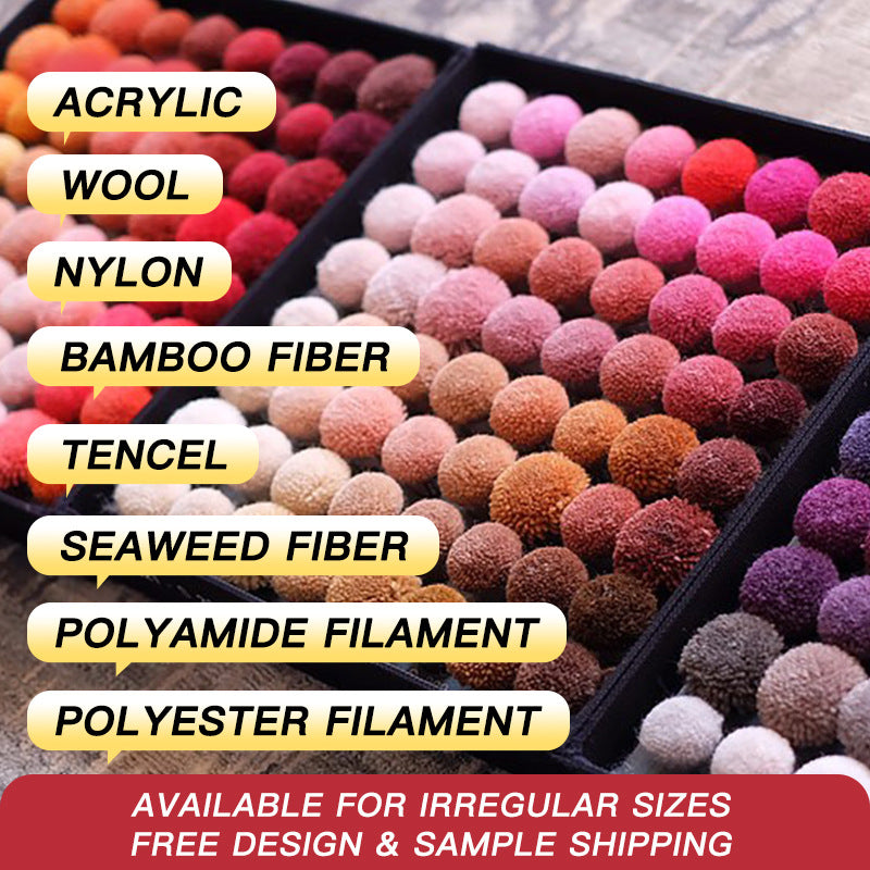 Handmade custom-made carpet Export floor mat Carpet factory