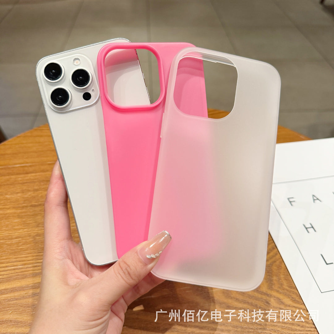For iPhone17 Phone Case 2-in-1 New Jelly Precision Protective Case 16 PROSolid Color Shockproof