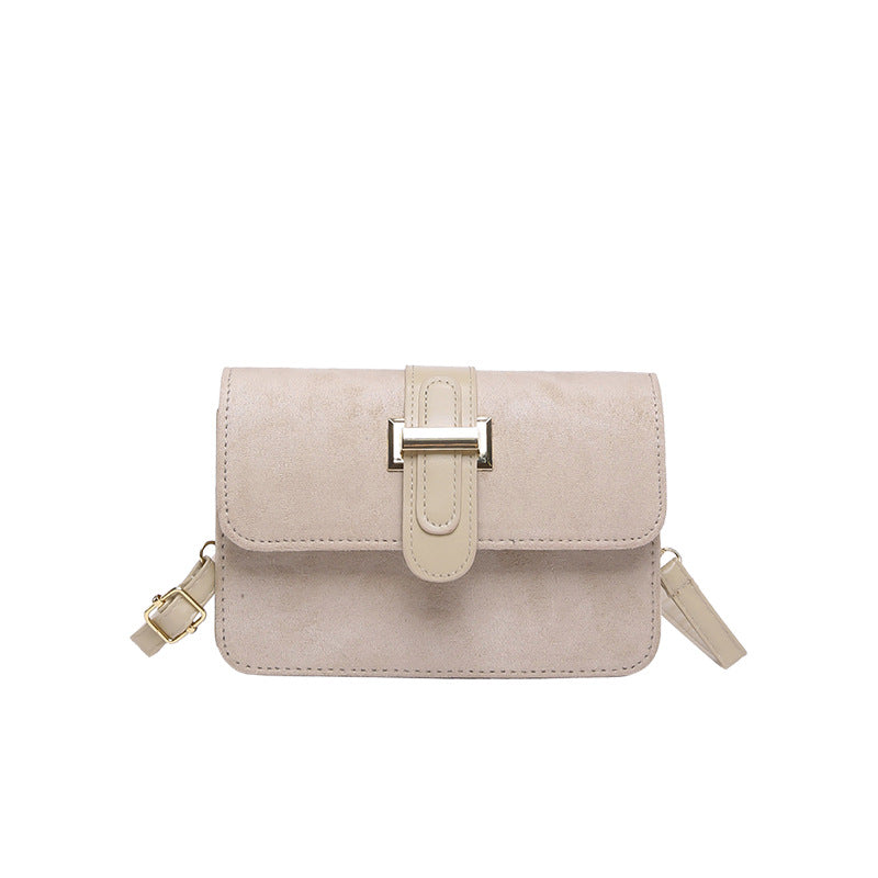 Fashion Texture Vintage Shoulder Bag Fall/Winter New Underarm Crossbody Bag Minimalist Stylish Small Squar