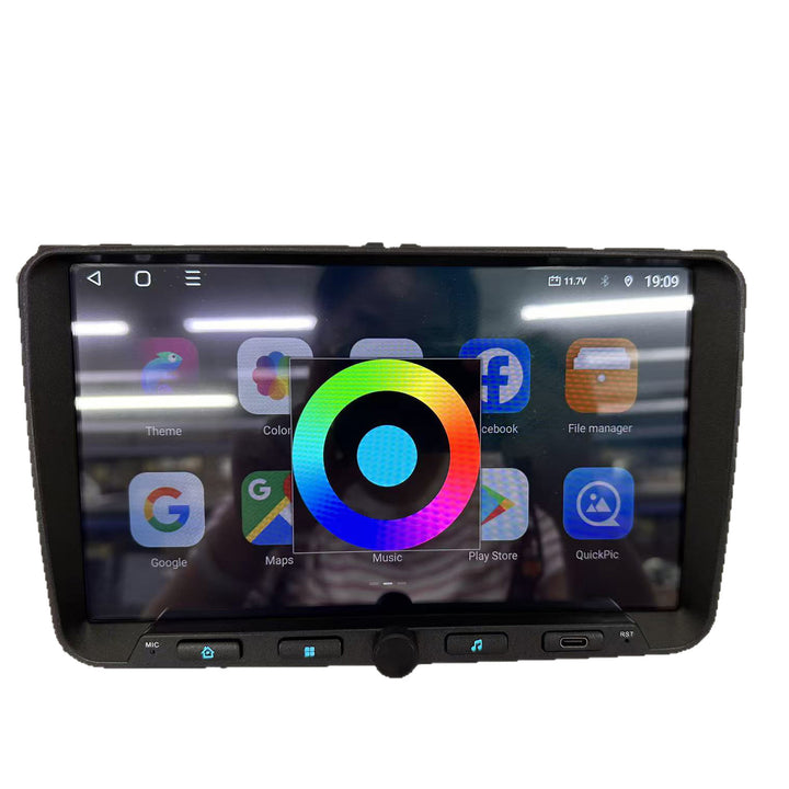 9" Android Car DVD Navigation for Volkswagen – HD Display Unit