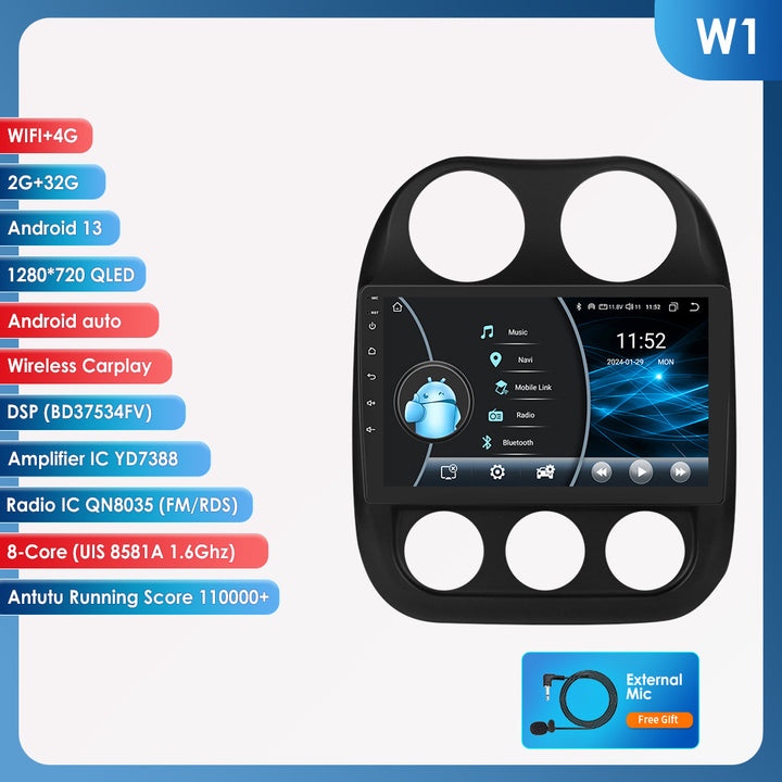 For jeep 10-16 Car dvd