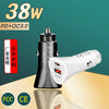 PD 38W Car Charger – QC3.0 Fast Charging Universal Car Phone Charger