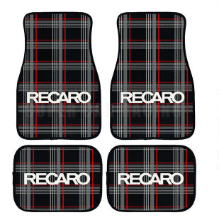 TEMUVintage Nordic Car Foot Mat Carpet 4 Piece Set Stain Resistant Floor Mat TEMUFoot Mat Wholesale