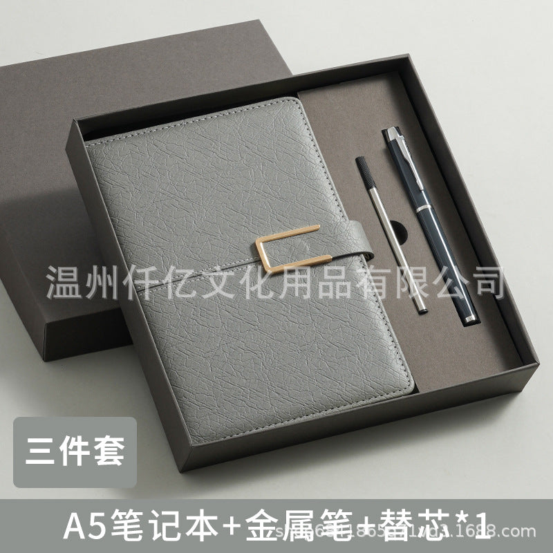 新款笔记本礼盒保温咖啡杯套装伴手礼高档记事本子节假日礼品定制