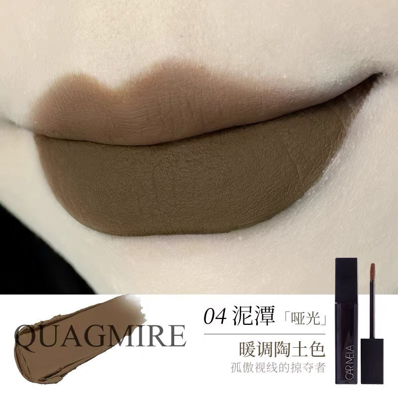CARMELA Lip Mud K 04 Matte Lip Gloss Lipstick