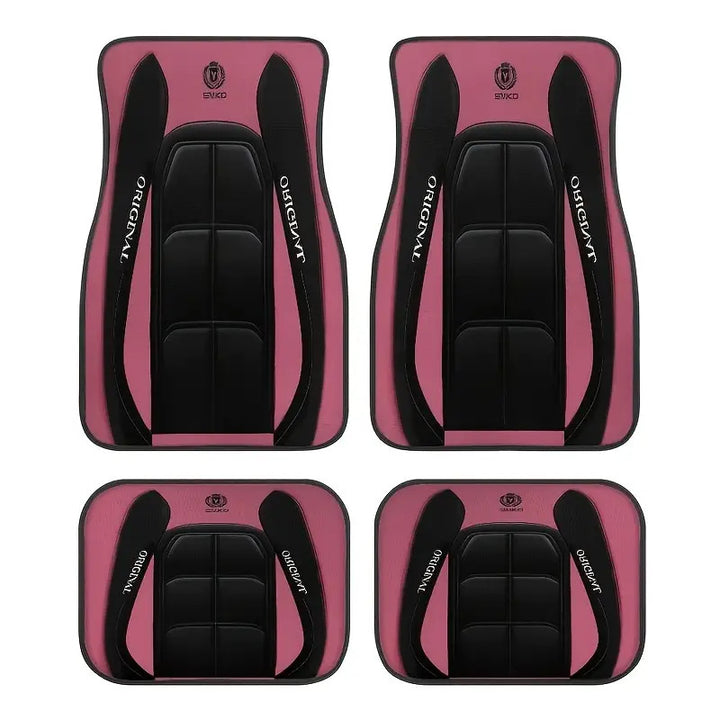 TEMUNordic Vintage Car Foot Mat Carpet Carpet 4 Piece Set Stain Resistant Floor Mat Wholesale Drop Shipping