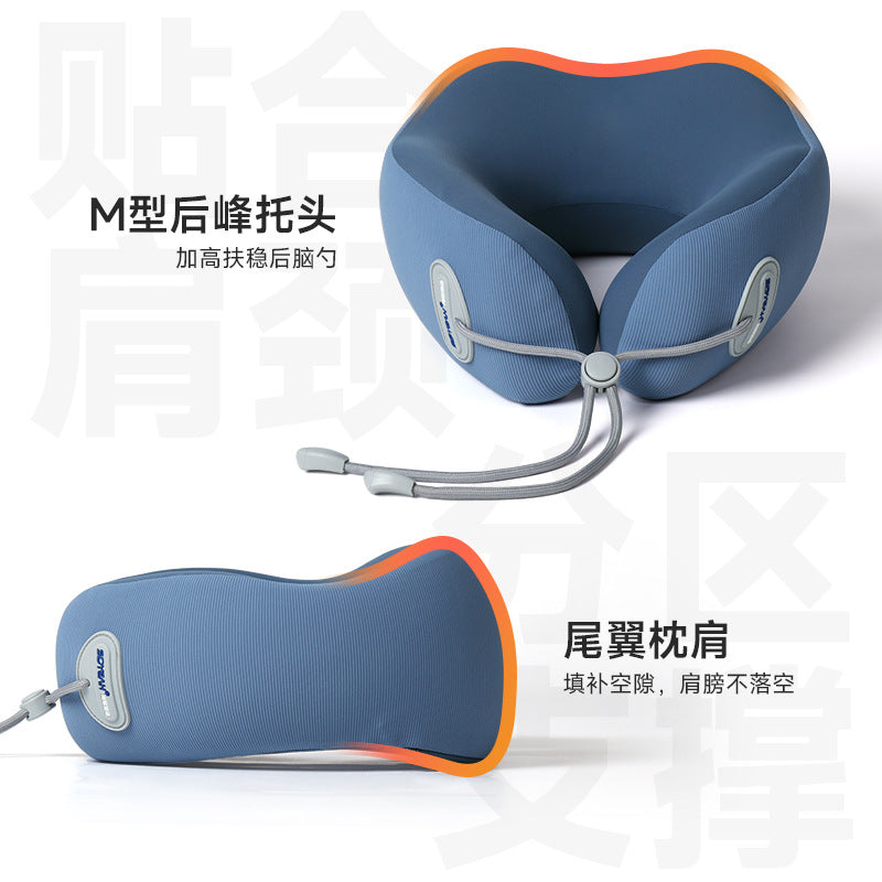 厂家直销u形枕颈枕记忆棉便携U shaped pillow旅行枕护颈枕u型枕