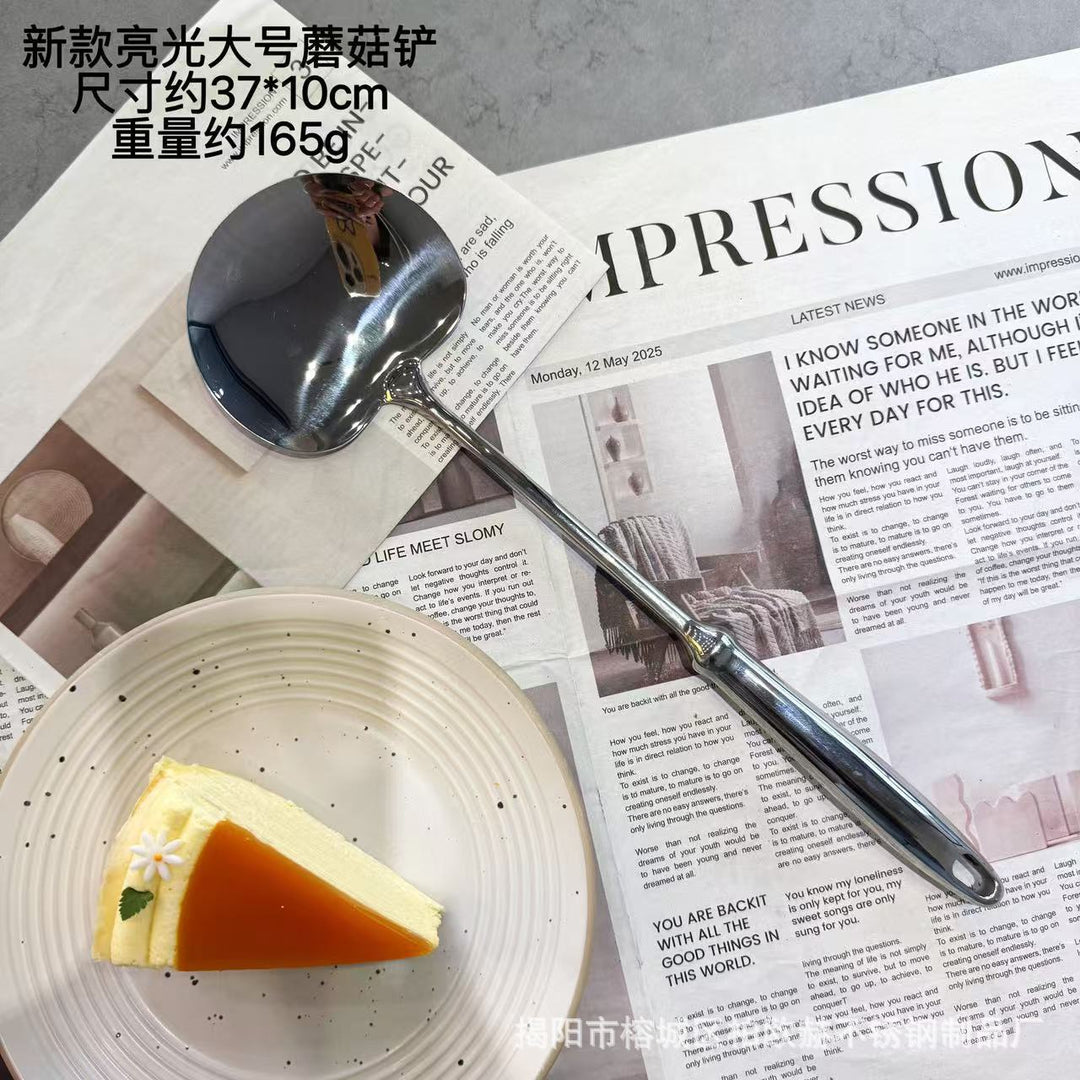316不锈钢锅铲汤勺漏勺家用厨房炒勺全钢铲子勺子高颜值厨具套装