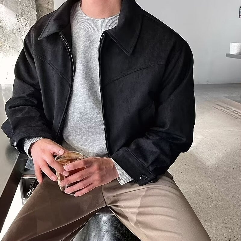 Vintage Versatile Spring Unique Jacket Versatile Men