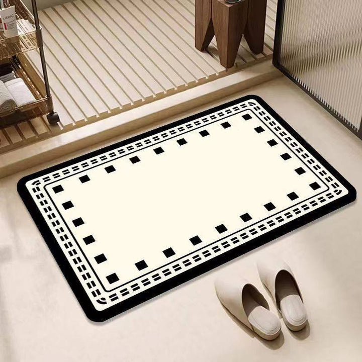 Drop Shipping Minimalist Creative Foot Mat Home Entryway Entryway Door Mat Wholesale