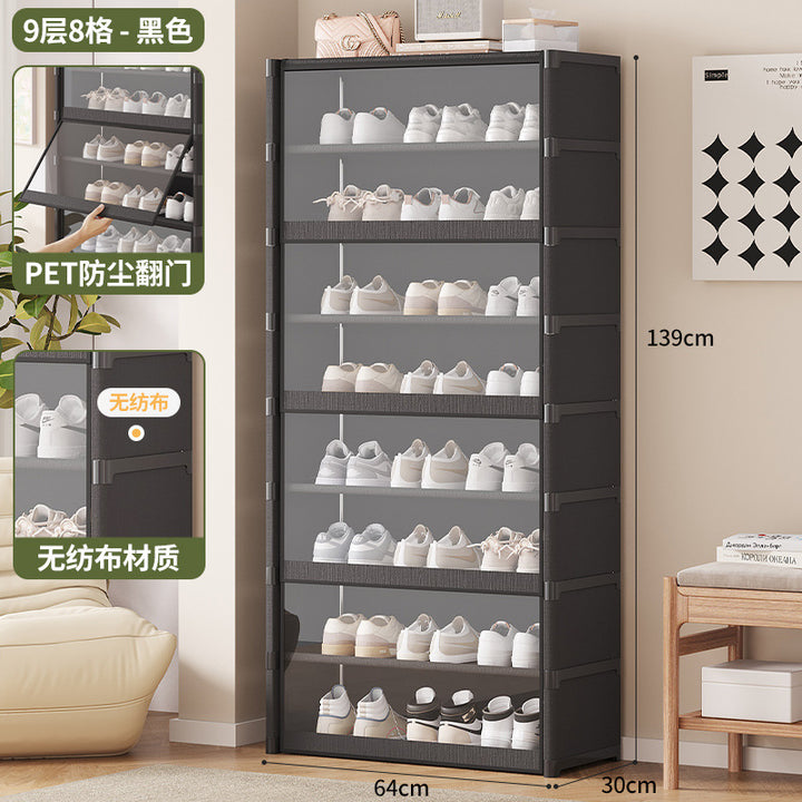 Door Shoe Rack Storage Organizer