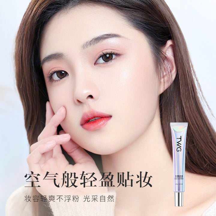 TWG光感隔离霜妆前乳遮瑕细腻毛孔保湿提亮妆前乳打底隔离霜厂家