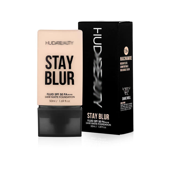 跨境Huda胡达美丽Beauty遮瑕粉底液SATY BLUR MATTE FOUND ATION
