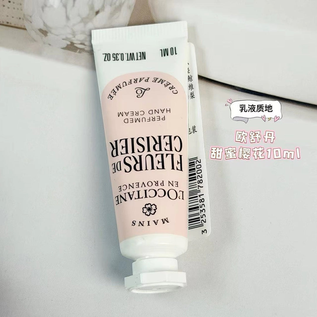 L'OCCITANE Hand Cream 10 ml Sample Set - Cherry Blossom Shea Butter Camellia Citrus
