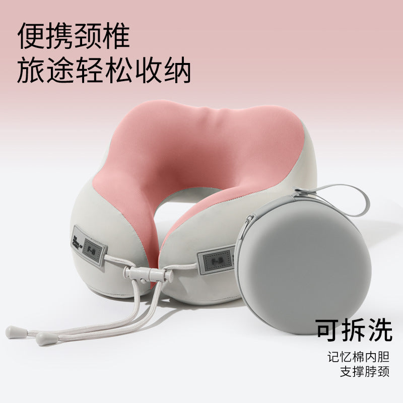 记忆棉u型枕旅行护颈枕头飞机睡觉脖枕颈椎靠枕便携儿童款U型枕