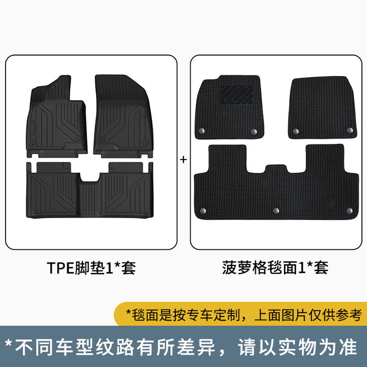 Compatible TPEFoot Mat Special Car Foot Mat Cartpe Eco Friendly Foot Mat Wholesale