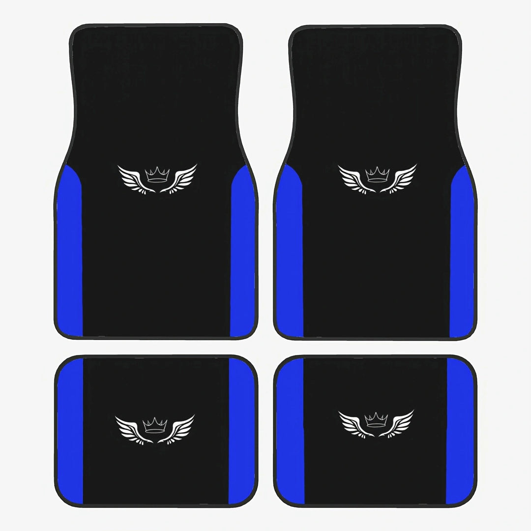 TEMUVintage Nordic Car Foot Mat Carpet 4 Piece Set Stain Resistant Floor Mat TEMUFoot Mat Wholesale